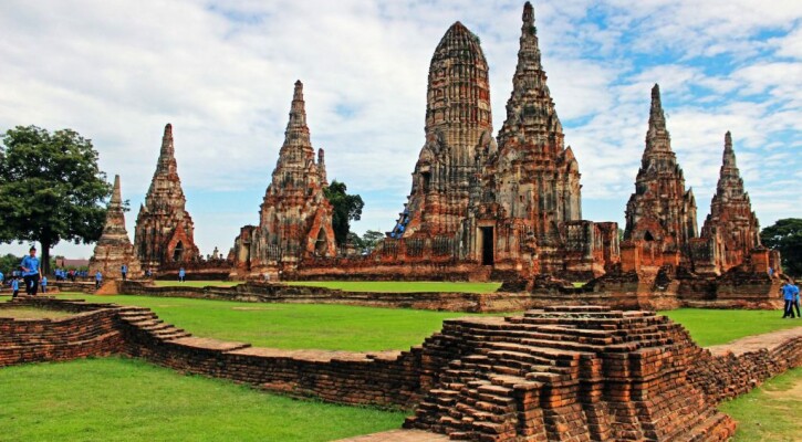 Ayutthaya historical park Thailand
