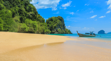 Beach on Koh Nok near Koh Yao Noi v2