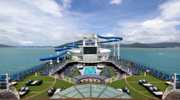 Carnival Adventure top deck