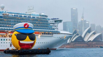 Carnival Cruise Ship in Sydney