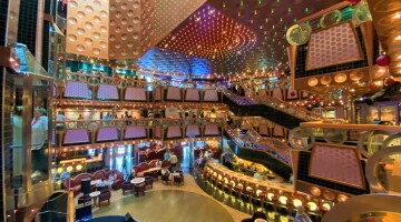 Carnival Splendor atrium