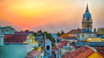 Colombia cityscape