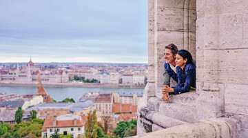 HU Budapest People Couple