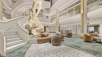 Oceania Sonata atrium