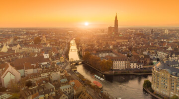 Strasbourg France Rhine River 1350485975